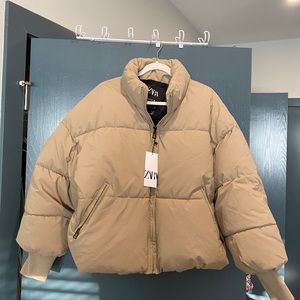 ZARA PUFFER JACKET NWT